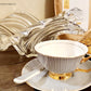 ENGLISH STYLE BONE CHINA COFFEE CUP SET