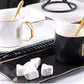 NOBLE KING COFFEE CUP & SAUCER TRAY SET