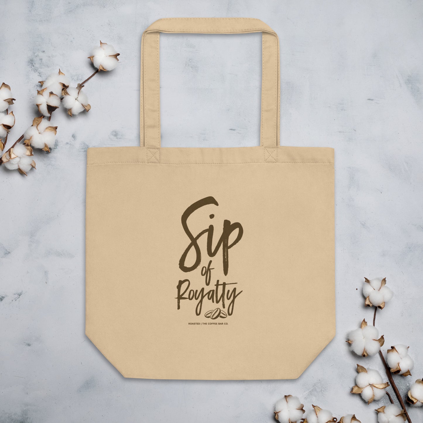 ORGANIC SIP OF ROYALTY TOTE BAG