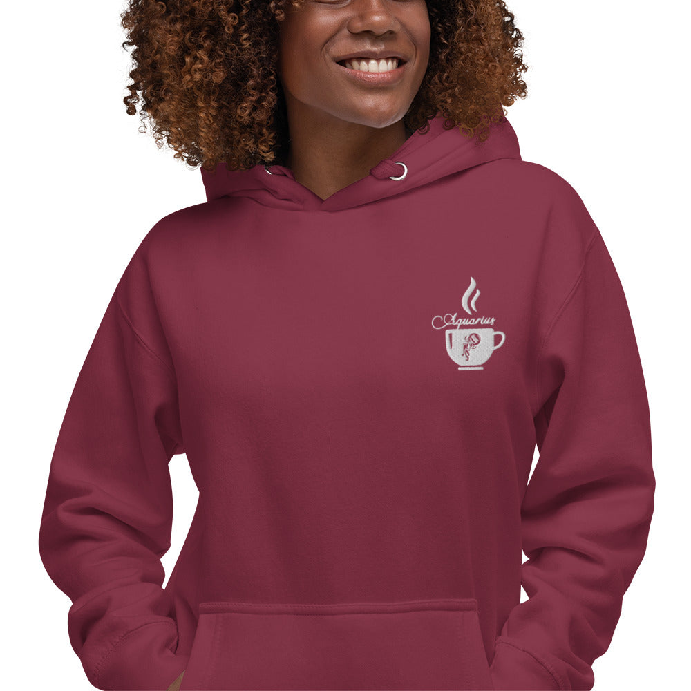 ROASTED | UNISEX AQUARIUS ZODIAC HOODIE