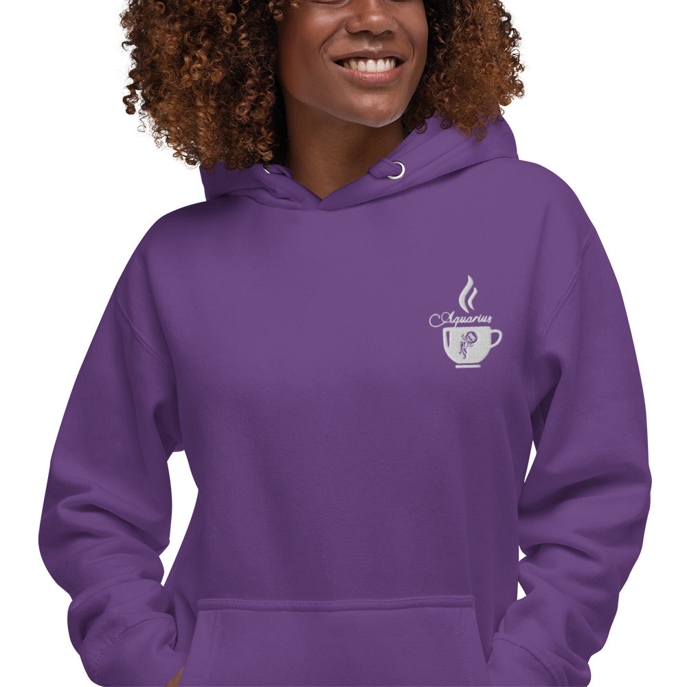 ROASTED | UNISEX AQUARIUS ZODIAC HOODIE